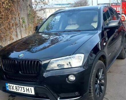 Черный БМВ Х3, объемом двигателя 2 л и пробегом 270 тыс. км за 18500 $, фото 1 на Automoto.ua