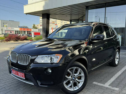 Чорний БМВ Х3, об'ємом двигуна 2 л та пробігом 221 тис. км за 12399 $, фото 1 на Automoto.ua