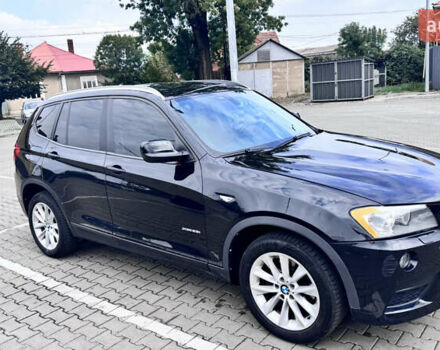 Черный БМВ Х3, объемом двигателя 2 л и пробегом 220 тыс. км за 16000 $, фото 1 на Automoto.ua