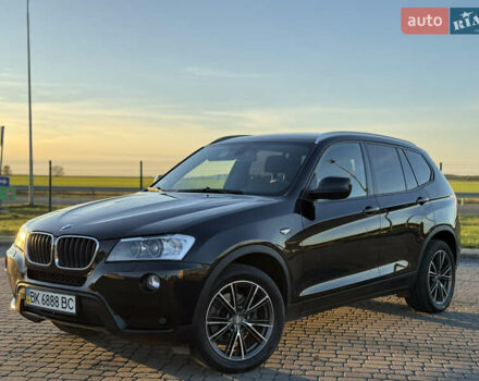 Черный БМВ Х3, объемом двигателя 2 л и пробегом 240 тыс. км за 17500 $, фото 1 на Automoto.ua