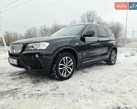 Черный БМВ Х3, объемом двигателя 2 л и пробегом 215 тыс. км за 17850 $, фото 1 на Automoto.ua