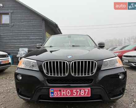 Черный БМВ Х3, объемом двигателя 2 л и пробегом 199 тыс. км за 12300 $, фото 1 на Automoto.ua