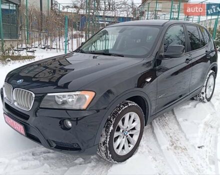 Черный БМВ Х3, объемом двигателя 2 л и пробегом 200 тыс. км за 10500 $, фото 1 на Automoto.ua