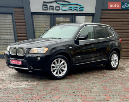 Чорний БМВ Х3, об'ємом двигуна 2 л та пробігом 228 тис. км за 13300 $, фото 1 на Automoto.ua