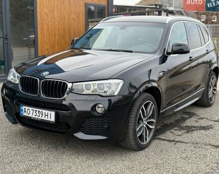 Черный БМВ Х3, объемом двигателя 2 л и пробегом 215 тыс. км за 18500 $, фото 1 на Automoto.ua