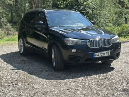 БМВ Х3 2014 в Киеве на Automoto.ua Черный БМВ Х3, объемом двигателя 2 л и пробегом 217 тыс. км за 16000 $, фото 1 на Automoto.ua