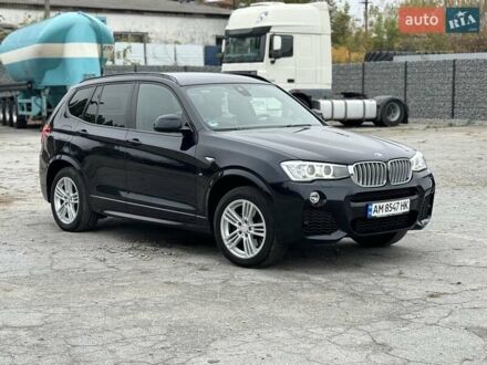 БМВ Х3 2014 в Житомире на Automoto.ua Черный БМВ Х3, объемом двигателя 2.99 л и пробегом 275 тыс. км за 21000 $, фото 1 на Automoto.ua