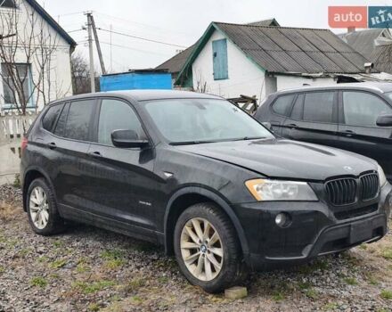 Черный БМВ Х3, объемом двигателя 2 л и пробегом 256 тыс. км за 6800 $, фото 1 на Automoto.ua