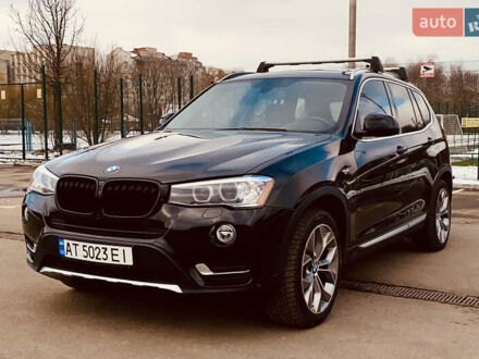 Чорний БМВ Х3, об'ємом двигуна 2 л та пробігом 124 тис. км за 17500 $, фото 1 на Automoto.ua