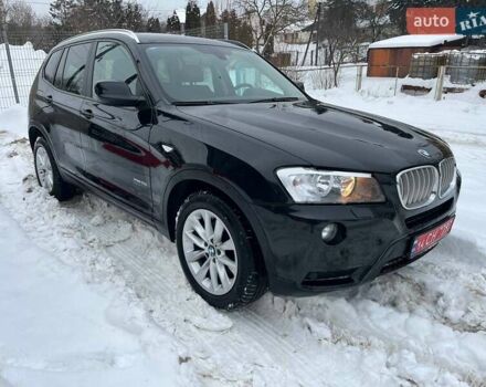 Черный БМВ Х3, объемом двигателя 2 л и пробегом 129 тыс. км за 14300 $, фото 1 на Automoto.ua