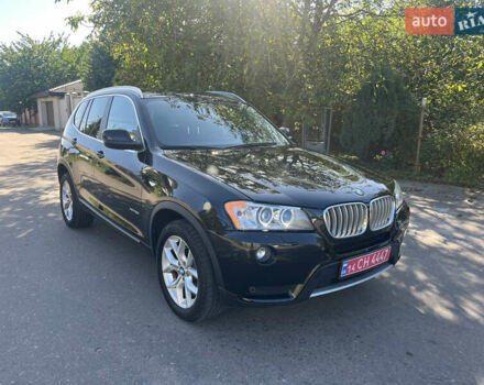 Черный БМВ Х3, объемом двигателя 2 л и пробегом 81 тыс. км за 15300 $, фото 1 на Automoto.ua