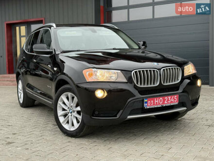 Черный БМВ Х3, объемом двигателя 2 л и пробегом 227 тыс. км за 11750 $, фото 1 на Automoto.ua