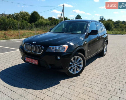 Черный БМВ Х3, объемом двигателя 2 л и пробегом 160 тыс. км за 12800 $, фото 1 на Automoto.ua