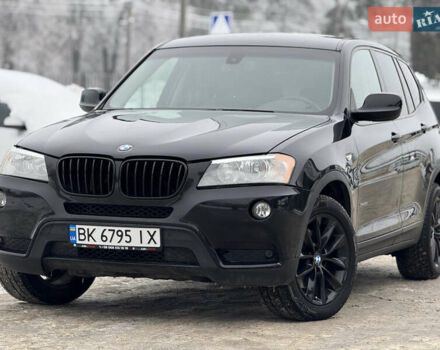 Черный БМВ Х3, объемом двигателя 2 л и пробегом 220 тыс. км за 11500 $, фото 1 на Automoto.ua