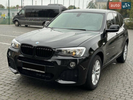 Черный БМВ Х3, объемом двигателя 2 л и пробегом 120 тыс. км за 15500 $, фото 1 на Automoto.ua