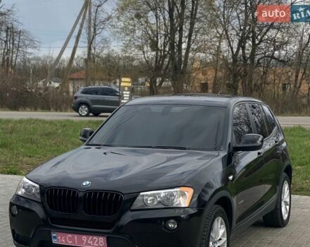 Черный БМВ Х3, объемом двигателя 2 л и пробегом 210 тыс. км за 12000 $, фото 1 на Automoto.ua