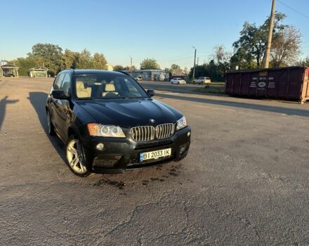 Черный БМВ Х3, объемом двигателя 3 л и пробегом 115 тыс. км за 15228 $, фото 1 на Automoto.ua