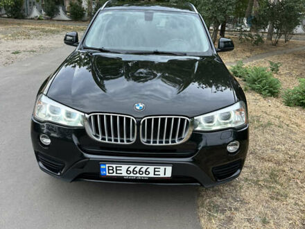 Черный БМВ Х3, объемом двигателя 2 л и пробегом 178 тыс. км за 13300 $, фото 1 на Automoto.ua