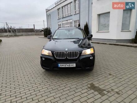 БМВ Х3 2014 в Житомире на Automoto.ua Черный БМВ Х3, объемом двигателя 2 л и пробегом 61 тыс. км за 18500 $, фото 1 на Automoto.ua