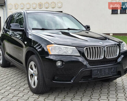 Черный БМВ Х3, объемом двигателя 2 л и пробегом 190 тыс. км за 12500 $, фото 1 на Automoto.ua