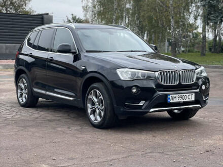 Черный БМВ Х3, объемом двигателя 2 л и пробегом 153 тыс. км за 17899 $, фото 1 на Automoto.ua