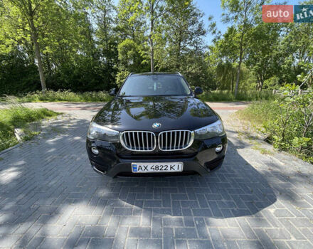 Черный БМВ Х3, объемом двигателя 2 л и пробегом 130 тыс. км за 16500 $, фото 1 на Automoto.ua