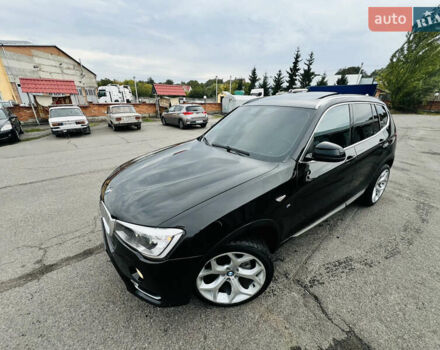 Черный БМВ Х3, объемом двигателя 2 л и пробегом 256 тыс. км за 16850 $, фото 1 на Automoto.ua