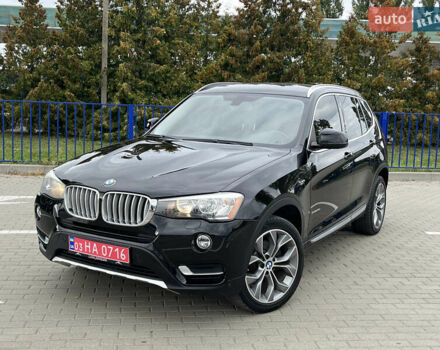 Черный БМВ Х3, объемом двигателя 2 л и пробегом 150 тыс. км за 14500 $, фото 1 на Automoto.ua