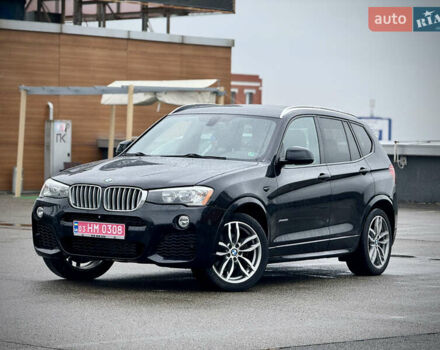 Черный БМВ Х3, объемом двигателя 2 л и пробегом 186 тыс. км за 17800 $, фото 1 на Automoto.ua