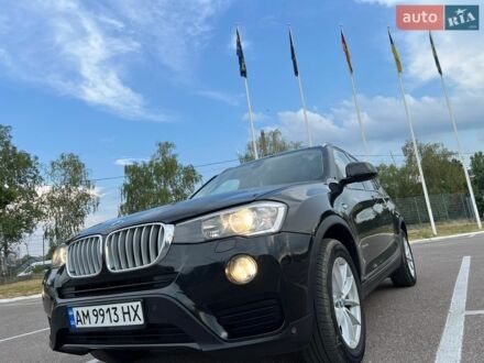 Черный БМВ Х3, объемом двигателя 2 л и пробегом 258 тыс. км за 14700 $, фото 1 на Automoto.ua