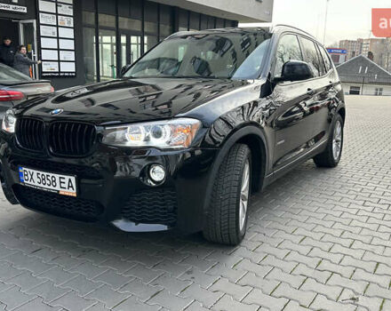 Черный БМВ Х3, объемом двигателя 2 л и пробегом 170 тыс. км за 15500 $, фото 1 на Automoto.ua