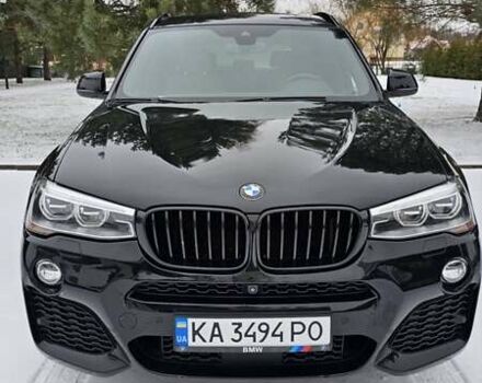 Черный БМВ Х3, объемом двигателя 2 л и пробегом 137 тыс. км за 21500 $, фото 1 на Automoto.ua
