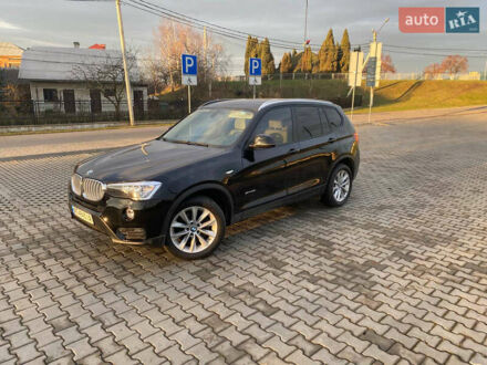 БМВ Х3 2016 в Ивано-Франковске на Automoto.ua Черный БМВ Х3, объемом двигателя 2 л и пробегом 75 тыс. км за 17999 $, фото 1 на Automoto.ua