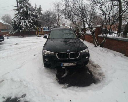 Черный БМВ Х3, объемом двигателя 2 л и пробегом 177 тыс. км за 18500 $, фото 1 на Automoto.ua