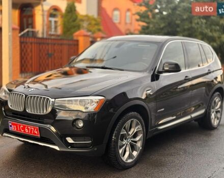 Черный БМВ Х3, объемом двигателя 2 л и пробегом 171 тыс. км за 13950 $, фото 1 на Automoto.ua
