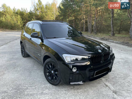 Черный БМВ Х3, объемом двигателя 2 л и пробегом 122 тыс. км за 17500 $, фото 1 на Automoto.ua