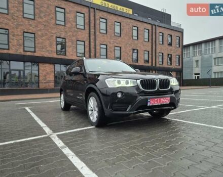 Черный БМВ Х3, объемом двигателя 2 л и пробегом 123 тыс. км за 15800 $, фото 1 на Automoto.ua