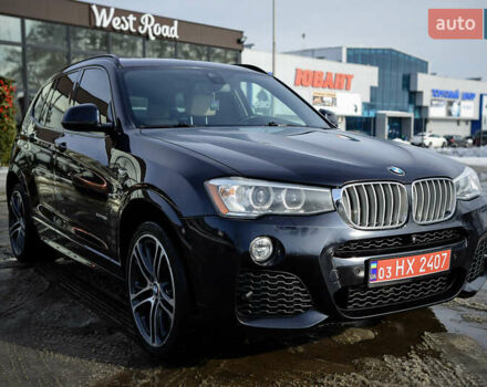 Черный БМВ Х3, объемом двигателя 2 л и пробегом 206 тыс. км за 17500 $, фото 1 на Automoto.ua