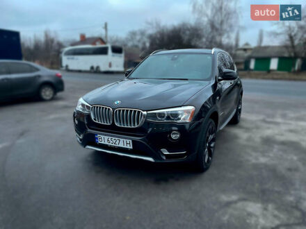 БМВ Х3 2017 в Полтаве на Automoto.ua Черный БМВ Х3, объемом двигателя 2 л и пробегом 97 тыс. км за 19900 $, фото 1 на Automoto.ua