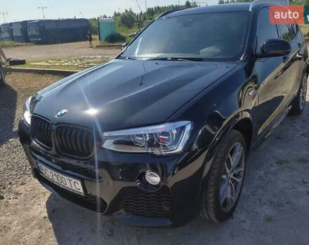 Черный БМВ Х3, объемом двигателя 2 л и пробегом 105 тыс. км за 17400 $, фото 1 на Automoto.ua