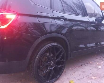 Черный БМВ Х3, объемом двигателя 2 л и пробегом 144 тыс. км за 17999 $, фото 1 на Automoto.ua