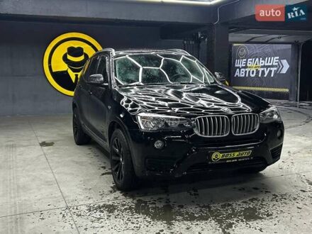 Черный БМВ Х3, объемом двигателя 2 л и пробегом 170 тыс. км за 17000 $, фото 1 на Automoto.ua