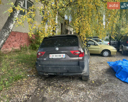 Коричневый БМВ Х3, объемом двигателя 3 л и пробегом 300 тыс. км за 2200 $, фото 1 на Automoto.ua