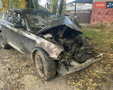 Коричневый БМВ Х3, объемом двигателя 3 л и пробегом 300 тыс. км за 2200 $, фото 2 на Automoto.ua