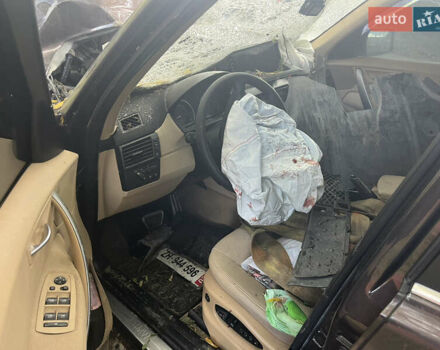 Коричневый БМВ Х3, объемом двигателя 3 л и пробегом 300 тыс. км за 2200 $, фото 3 на Automoto.ua