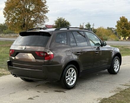 Коричневый БМВ Х3, объемом двигателя 3 л и пробегом 334 тыс. км за 5750 $, фото 4 на Automoto.ua