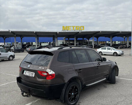 Коричневый БМВ Х3, объемом двигателя 3 л и пробегом 210 тыс. км за 8500 $, фото 6 на Automoto.ua