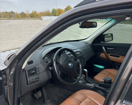 Коричневый БМВ Х3, объемом двигателя 3 л и пробегом 210 тыс. км за 8500 $, фото 13 на Automoto.ua