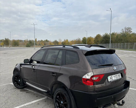 Коричневый БМВ Х3, объемом двигателя 3 л и пробегом 210 тыс. км за 8500 $, фото 4 на Automoto.ua