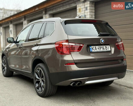 Коричневый БМВ Х3, объемом двигателя 3 л и пробегом 166 тыс. км за 16800 $, фото 4 на Automoto.ua